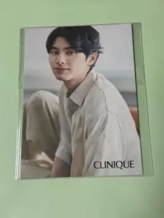 【最終値下げ】CLINIQUE 本田響矢 ブロマイド カード ノベルティ