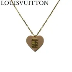 ✨極美品✨ ✨LOUISVUITTON✨ ネックレス ハート型 ゴールド ピンク