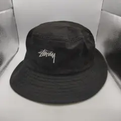 ◆1065 STUSSY　ステューシー　バケットハット　ブラック