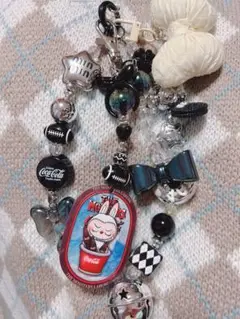 リボン系 ジャラジャラストラップ