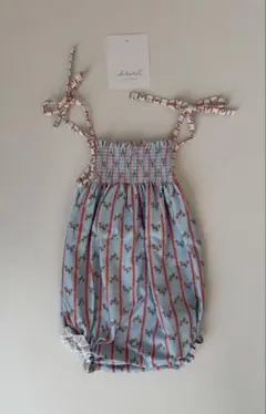 新品未使用 birinit 水着 swimsuit romper 12-18M