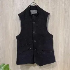 【未使用に近い★玉虫色】JOSEPH ABBOUD ベスト ジレ★ネイビー L★ 未使用に近い☆玉虫色】JOSEPH ABBOUD ベスト ジレ☆ネイビー L