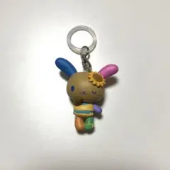 日焼けウサハナ　キーホルダー　めじるしアクセサリー