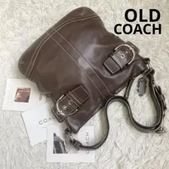 vintage coach old soho ソーホー 茶 ショルダー