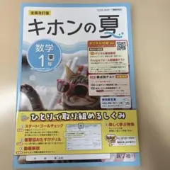 ■2025年度【キホンの夏 数学1年】◉全面改訂版！◉早い者勝ち！本日新発売！
