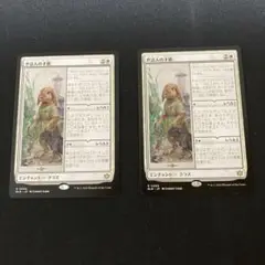 MTG 世話人の才能　日本語　2枚