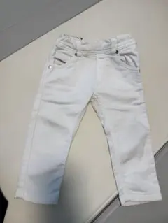 Diesel ホワイト スリムフィットパンツ