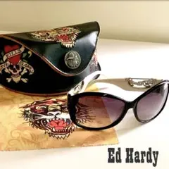 Ed Hardy エドハーディ サングラス ケース付き