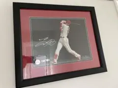 エンジェルス 大谷翔平 直筆サイン入りフォト 打者バージョン