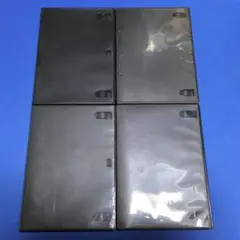 【中古】DVDトールケース（空）4枚セット/（黒）C
