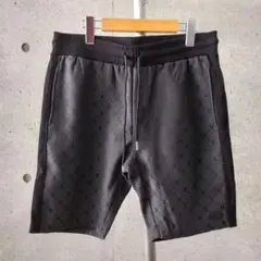 [サンプルSALE /D218 ] LUXE/R モノグラムショートパンツ BK