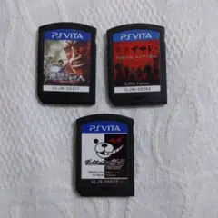 PSVitaソフトのみ　３本まとめ　動作確認済み
