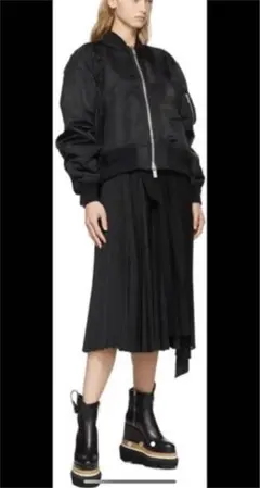 Sacai 21ss 厚底 ブーツ 希少サイズ36