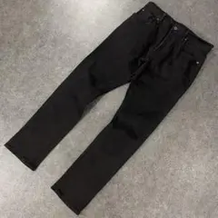 G-STAR RAW 3301 ブラックデニム スリム スキニージーンズ W30