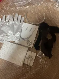 結婚式　アクセサリー　挙式セット　髪飾り