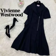 極美品♡Lサイズ♡ヴィヴィアンウエストウッド Aライン ライダース ワンピース