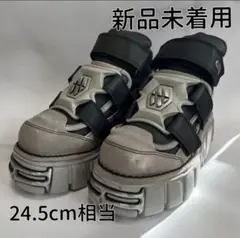 NEW ROCK M-285-S30 サイズ38(24.5cm)厚底ブーツ