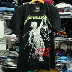 メタリカ 両面プリント バンドＴシャツ XL