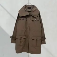 3123【メモリー】オンワード樫山　ジャンパー　ジャケット　茶色　Ｌ