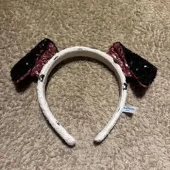 ディズニー　スパンコール　カチューシャ