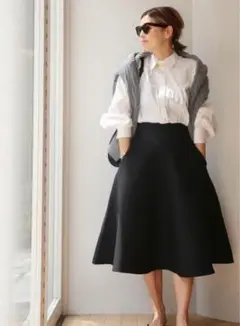未使用マディソンブルーDOUBLE FACE MI-MOLLET FLARE