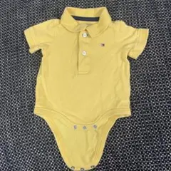 TOMMY HILFIGER イエローロンパース 3-6 MOS