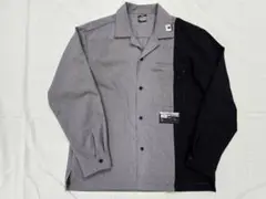 GU×ミハラヤスヒロ バイカラーシャツ M MIHARAYASUHIRO