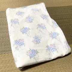 薔薇柄 掛け布団シーツ 清潔感 白地 インテリア バラ柄 花柄 上品 清楚①
