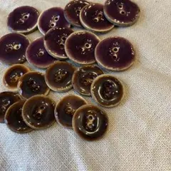 フランス製　角ボタン