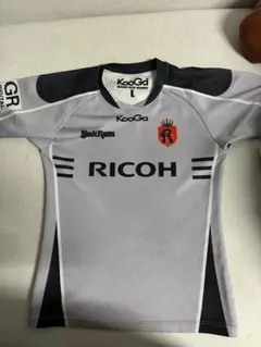 KooGa グレー ラグビージャージ Black Rams