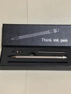 Think ink pen シルバー ボールペン