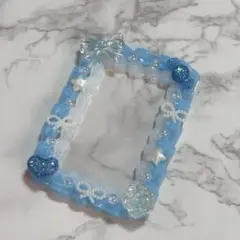 ホイップデコ トレカケース B8 水色