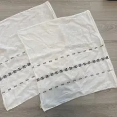 ベルメゾン　ラブ　ザ　リネン　座布団カバー