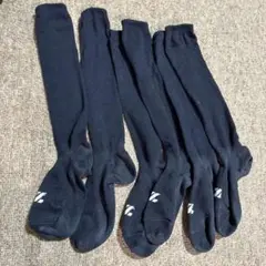 ZETT ゼット　ソックス　紺色　21〜24cm
