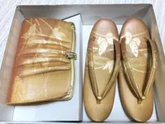 【美品】成人式 草履 バッグ