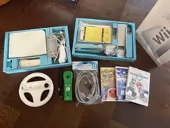 Wii本体とゲームソフト3本セット