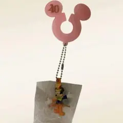 東京ディズニーランド 40周年 ミッキーマウス キーホルダー お菓子の留め具