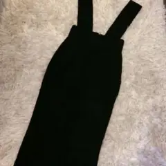 リエンダニットサスペンダースカート新品未使用