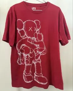 UNIQLO UT × KAWS 初期コラボ Tシャツ 赤 XL