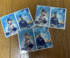 中日ドラゴンズ　竜ブロマイド　涌井秀章投手＆マラー 3枚セット