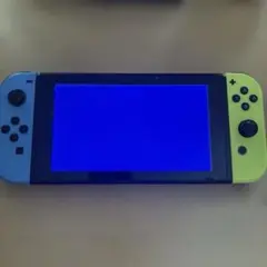 Nintendo Switch 本体　青　黄緑　ブルースクリーン　ジャンク品