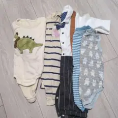 冬＆夏　ロンパース　サイズ70