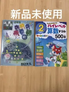 四谷大塚はまなる 2年生 ちのうあそび & 文理ハイレベル算数ドリル 500題