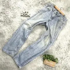 【LEVI’S】505 ストレートレッグデニム(W32 L30) ライトブルー