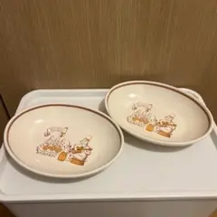 カントリーベア・シアター　カレー皿2枚セット