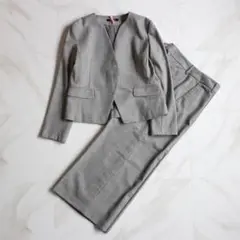StyleNote セットアップスーツ Lサイズ ノーカラージャケット パンツ