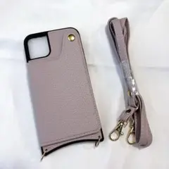iPhone11 ケース ショルダー iPhoneカバー ミラー付き 斜め掛け