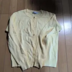 MILKFED. イエロー 星柄カーディガン Sサイズ