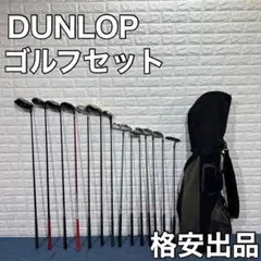 DUNLOP ゴルフ セット ドライバー アイアン P パター バック 趣味