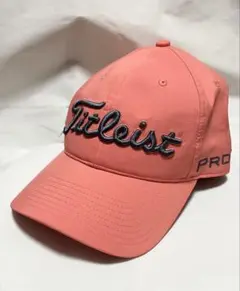 Titleist タイトリスト キャップ サーモンピンク PRO
